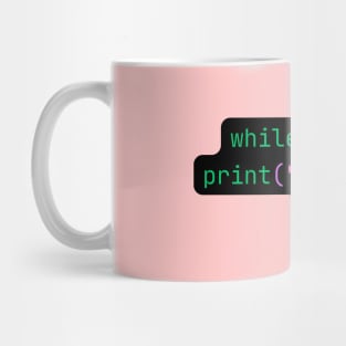 where coding is life - romantic coder Mug
